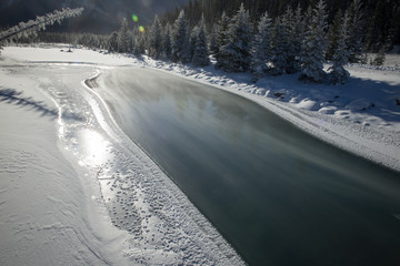 Obraz premium river of ice