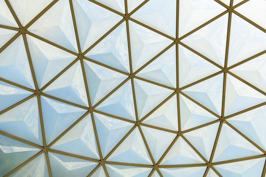 geodesic dome roof structure