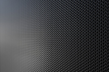 Dark metallic chain armor pattern texture background. 3D rendering