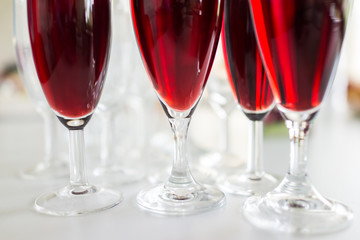 Drink colorful glasses