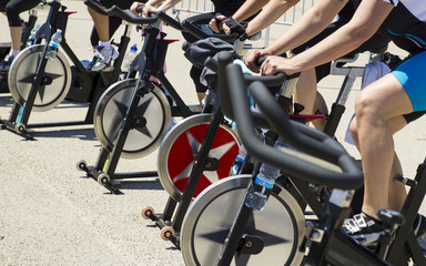 spinning exercising
