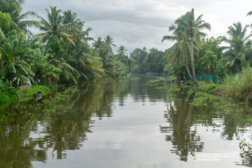 Fototapeta na wymiar Appelley (Kerala), India