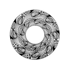 circular graphical pattern