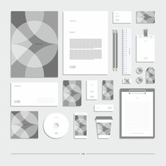 Corporate identity, stationery set.