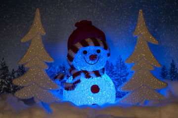 Christmas toy snowman 