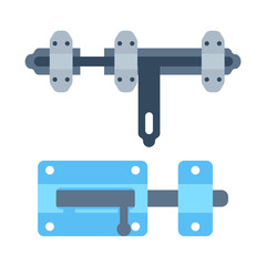 Lock icon vector.