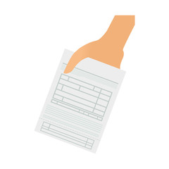 Business sheet paper icon vector illustration graphic design