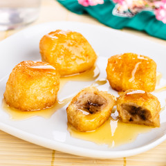 gebackene Bananen - Pisang goreng - fried bananas