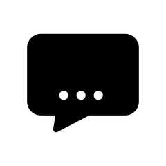 Chat bubble speakbox icon vector illustration graphic design