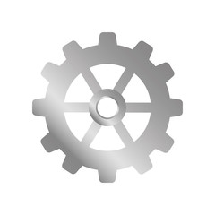 Isolated gear piece icon vector illustration graphic design