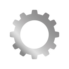 Isolated gear piece icon vector illustration graphic design