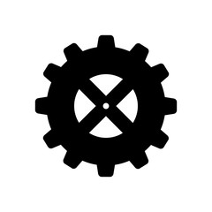 Isolated gear piece icon vector illustration graphic design