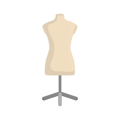 isolated manequin body icon vector illustration graphic design