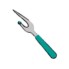 Isolated seam ripper icon vector illustration graphic design
