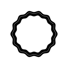 isolated award ribbon icon vector illustration graphic design