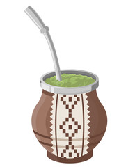 hot beverage argentinian yerba mate