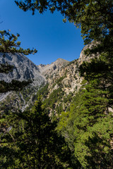 Samaria Gorge. Crete. Greece.