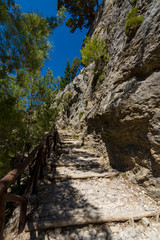 Fototapeta na wymiar Samaria Gorge. Crete. Greece.