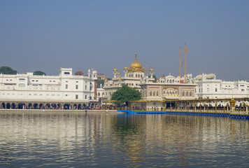 Fototapeta premium Architecture and place of interest of the city of Amritsar in India 
