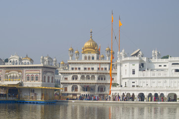 Obraz premium Architecture and place of interest of the city of Amritsar in India 