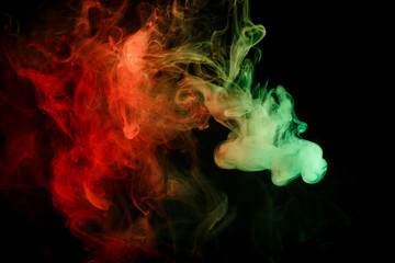 Abstract smoke Weipa. Personal vaporizers fragrant steam. The concept of alternative non-nicotine...