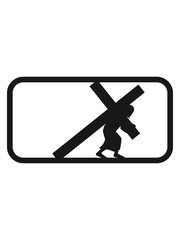 Obraz premium Button crucifixion crucifixion heavy last jesus god condemned logo design