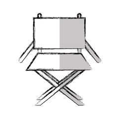 director chair isolated icon vector illustration design