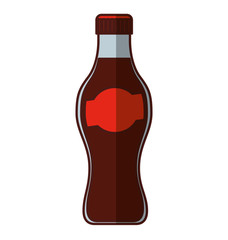 soda bottle isolated icon vector illustration design