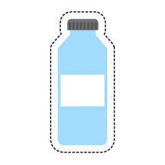 water bottle drink icon vector illustration design