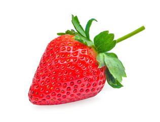 Strawberry isolated on white background