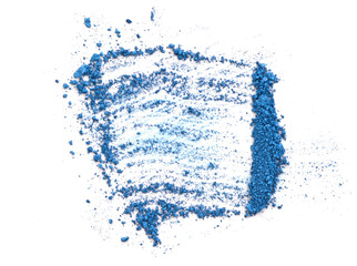 Eye shadow isolated on white background