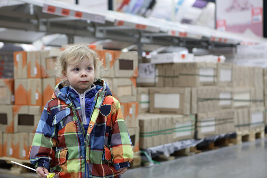 Child At Warehouse Space