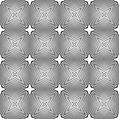 Design seamless monochrome geometric pattern