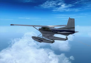 Fotobehang Cessna C185 Skywagon © marjanmencin