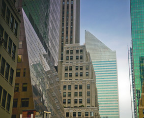 Fototapeta na wymiar New York Buildings