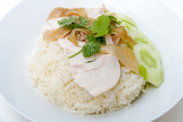 Hainanese chicken rice