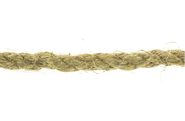 Rope isolated on white background
