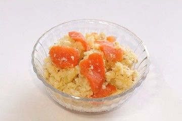 スモークサーモンのポテトサラダ