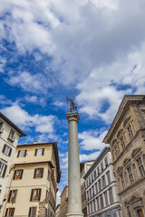 Fototapeta na wymiar Column of Justice in Florence