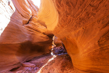 Slot canyon