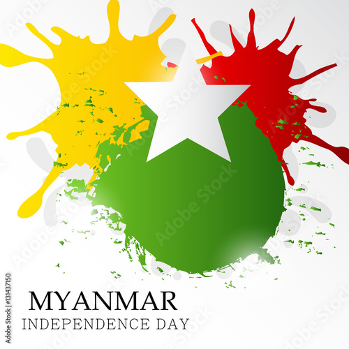"Myanmar Independence Day" Stock photo and royalty-free ...