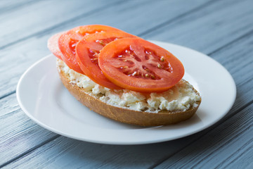 Sandwich for breakfast