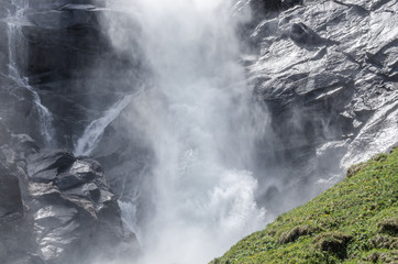 wasserfall in der natur