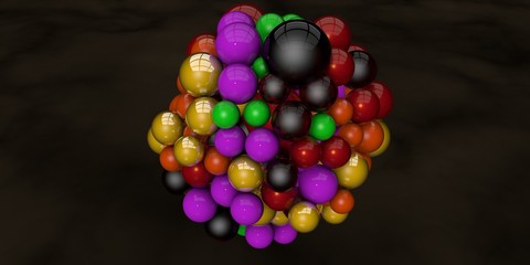 Abstract 3D . 3d illustration