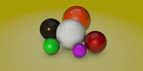 Abstract 3D . 3d illustration