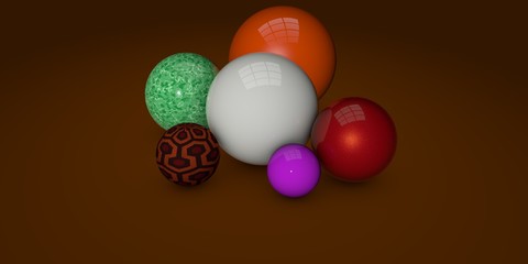 Abstract 3D . 3d illustration