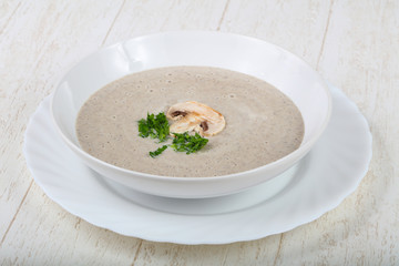 Mushroom soup