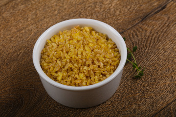 Raw bulgur