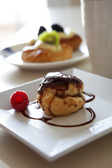 Chocolate Cream Puff