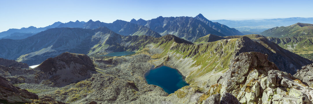 Fototapeta Panrama from Tatry
